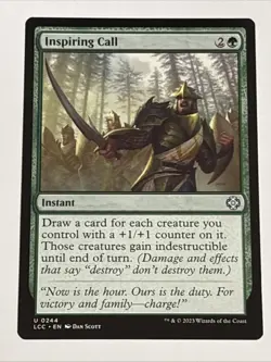 MTG Commander: The Lost Caverns of Ixalan Inspiring Call 0244 NM - Image 1