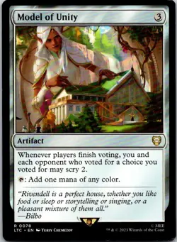 Magic the Gathering HP Model of Unity The Lord of the Rings Commander MTG - Image 1