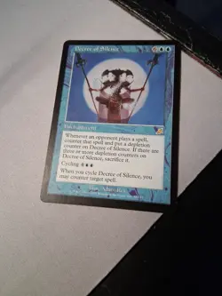 MTG Decree of Silence Scourge - Image 1