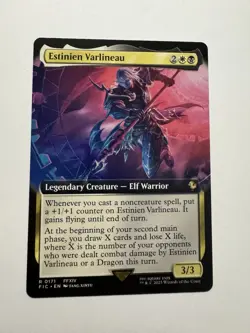 Estinien Varlineau (Extended Art) ✅ Final Fantasy ✅ Magic (mtg) - Image 1