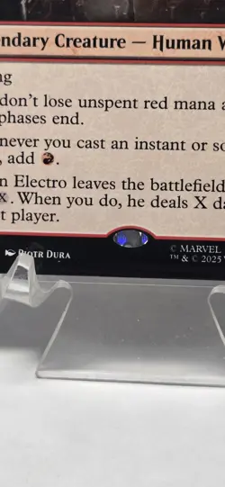 Electro Assaulting Battery Rare – MTG Spider‑Man Universes Beyond – NM Marvel - Image 2
