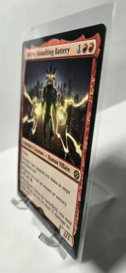 Electro Assaulting Battery Rare – MTG Spider‑Man Universes Beyond – NM Marvel - Image 3