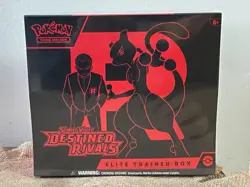 Pokemon TCG Destined Rivals Elite Trainer Box ETB Factory Sealed Brand New - Image 1