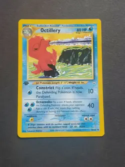 Pokemon 1ST EDITION OCTILLERY 34/64 - NEO REVELATION SET - (EX+) - Image 1