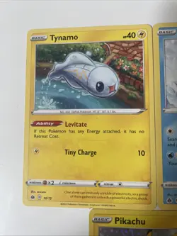 Pokemon McDonald's Promos 2022: Pikachu Holo, Tynamo, Lapras. Lot Of 3 - Image 2