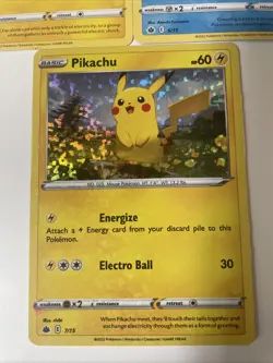 Pokemon McDonald's Promos 2022: Pikachu Holo, Tynamo, Lapras. Lot Of 3 - Image 4