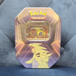 Pokemon Triple Whammy Tin Tyranitar Booster Box English 2024 Sealed - Image 1