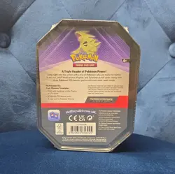 Pokemon Triple Whammy Tin Tyranitar Booster Box English 2024 Sealed - Image 2