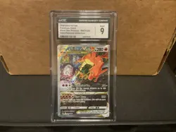 Charizard VStar SWSH262 Full Art Pokemon Premium Collection Promo CGC 9 MT - Image 1