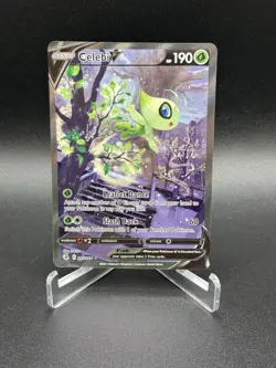 Pokemon TCG Celebi V Alt Full Art Ultra Rare Holo Fusion Strike 245/264 NM++ - Image 1