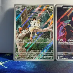 Pokemon Illustration Rare Lot (2) - Team Rocket Mimikyu 238 Ascended Meowth 106 - Image 2