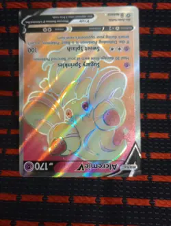 Alcremie 💕V 064/072 Full Art Ultra Rare Shining Fates Pokemon NM - Image 4