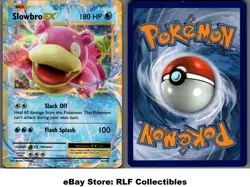 2016 Pokemon, XY Evolutions, #26/108 Slowbro EX, Holo Ultra Rare - Image 1