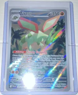 Pokemon Flygon 101/094 Me02 Phantasmal Flames Illustration Rare Holo HP150 - Image 1