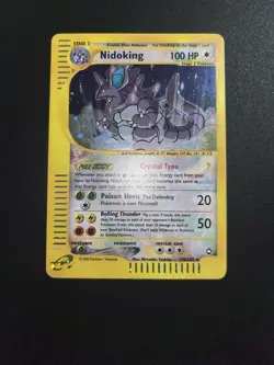 Pokemon Nidoking 150/147 Aquapolis Holo - Image 1