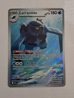 Pokemon TCG Carracosta 107/086 SV11B: Black Bolt Holo Illustration Rare MINT/NM - Image 1