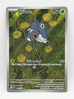 Nymble 096/094 Phantasmal Flames NM Illustration Rare Pokemon TCG - Image 1