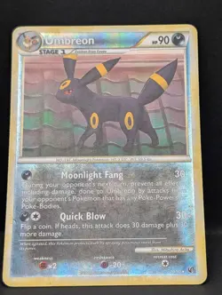 Umbreon 10/90 Undaunted Reverse Holo Ultra Rare Pokemon TCG Nintendo LP - Image 3