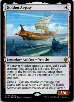 Magic the Gathering HP Golden Argosy Dominaria United MTG Free Shipping! - Image 1