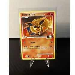 Pokemon TCG Flareon E4 Rising Rivals 60/111 Basic 70HP Common Regular English - Image 1