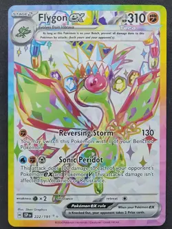 Flygon ex 222/191 Ultra Rare Surging Sparks Pokemon TCG - Image 1