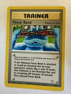 Pokemon Focus Band 86/111 Neo Genesis Regular - Image 1