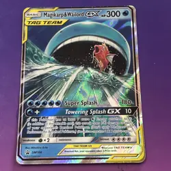 Magikarp & Wailord GX TAG TEAM Holo Promo SM166 - Pokemon TCG - Image 1