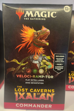 The Lost Caverns of Ixalan Commander Deck - Veloci-Ramp-Tor MTG Brand New - Image 1