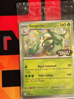 Pokemon Perfect Order Sealed Staff Promo*Serperior*Doublade*Barbaracle*Tyrantrum - Image 2