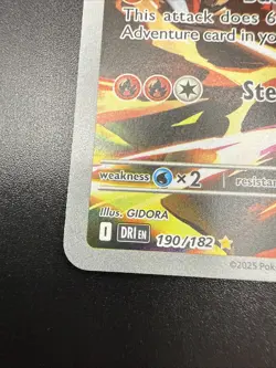 Ethan’s Typhlosion Illustration Rare 190/182 - Pokemon Destined Rivals 2025 NM - Image 4