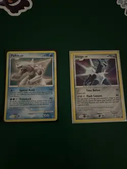 Dialga & Palkia Holo - Black Star Promos - MP DP26 & DP27 Rare - Pokemon TCG - Image 1