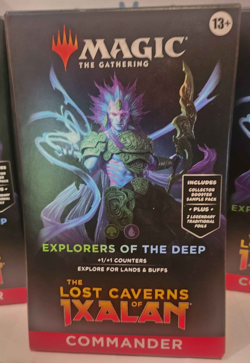 The Lost Caverns of Ixalan Commander Deck - Explorers of the Deep MTG Brand New - Image 1