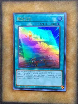 Yugioh RESCUE! AMDE-EN009 Ultra Rare 1st Ed NM - Image 1