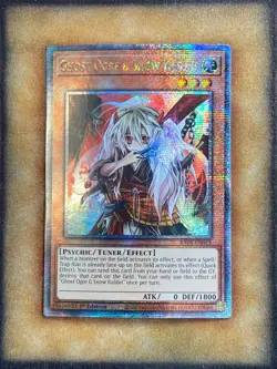 Yugioh Ghost Ogre & Snow Rabbit RA04-EN015 Quarter Century Rare 1st Ed NM - Image 1