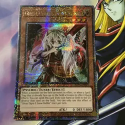 YUGIOH GHOST OGRE & SNOW RABBIT QUARTER CENTURY SECRET RARE NM RA04-EN015 - Image 1