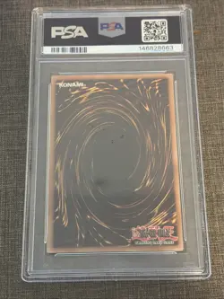 Yugioh Dark Magician Girl MFC-000 Magician's Force 1st Edition PSA 5 - Image 2