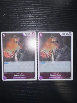 One Piece Card Game Senor Pink (Alt Art) OP10-067 R Royal Blood English 2x - Image 1