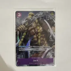 Jack OP01-102 One Piece Romance Dawn Alternate Art Rare Foil - Image 2