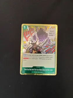 Asura Blades Drawn Dead Man's Game - OP12-037 Legacy of the Master Foil NM - Image 1