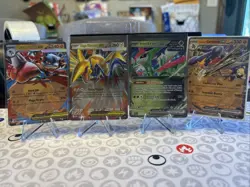 Pokemon Card Ex Lot Lucario Skarmory Garmchomp Iron Leaves TCG - Image 1