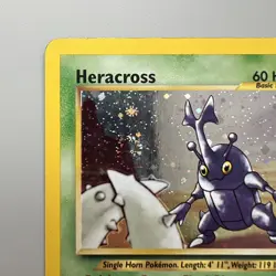 Heracross 6/111 Pokemon Neo Genesis Unlimited Holo MP - Pokemon Card TCG - Image 3