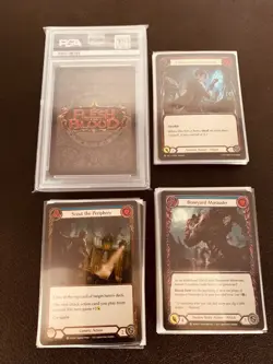 2025 Flesh and Blood Gold-Baited Hook RF + 10 Maj RF + 15 Rf r&c + 5, 3Card Sets - Image 2