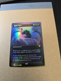 Grave Pact - Borderless Foil - MTG - CMM - Card #639 - Image 1