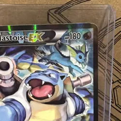 Pokemon TCG Blastoise EX XY122 Full Art Holo Black Star Promo Card - Image 2