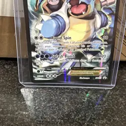 Pokemon TCG Blastoise EX XY122 Full Art Holo Black Star Promo Card - Image 3