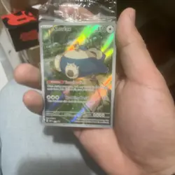Pokemon Snorlax 051 Sv: Scarlet & Violet Promo Holo Card English TCG Sealed - Image 1