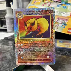 Pokemon Flareon 3/64 Jungle Holo Rare English 70 HP Stage 1 Card - Image 1