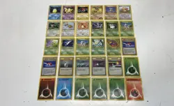 Mixed Vintage Pokemon First Generation Non Holo Trading Card Bundle (Set Of 30) - Image 1
