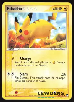 Pikachu - 57/108 - Common - EX Power Keepers - Pokemon Card - 1 - Image 1