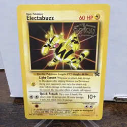 Electabuzz Movie Promo Black Star Stamped MP Pokemon Card - Image 1